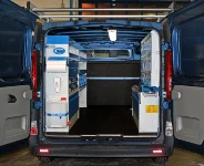 Rivestimento interno e allestimento con valige per Citroen Jumpy