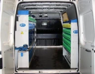 Rivestimento interno e allestimento con valige per Citroen Jumpy