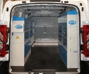 Rivestimento interno e allestimento con valige per Citroen Jumpy