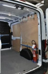 Rivestimento lato destro e pannello portautensili su Citroen Jumpy