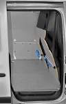 Scaffalatura Jumpy vista dalla porta laterale