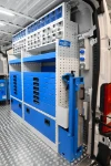 Tiroirs et rayonnages avec bacs pour Citroen Jumper