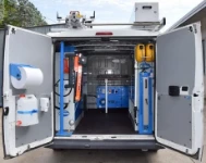 Un Ducato aménagé pour la manutention du réseau ferroviaire