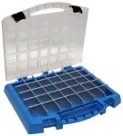 Valise Galaxy ouverte avec séparateurs en aluminium