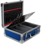 Valise professionnelle en aluminium