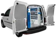 Visuel VW caddy pour travail