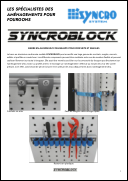 Barre en aluminium coulissante pour crochets et sangles (SyncroBlock) Barre en aluminium coulissante pour crochets et sangles (SyncroBlock)