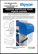 Housse antipluie pour porte-papier Housse antipluie pour porte-papier