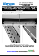 Protections pare-chocs pour Fiat Ducato – Citroën Jumper – Peugeot Boxer – Opel Movano Protections pare-chocs pour Fiat Ducato – Citroën Jumper – Peugeot Boxer – Opel Movano