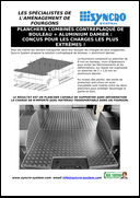 Planchers combinés contreplaqué de bouleau + aluminium damier Planchers combinés contreplaqué de bouleau + aluminium damier