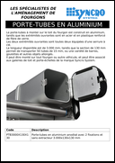 Porte-tubes en aluminium Porte-tubes en aluminium
