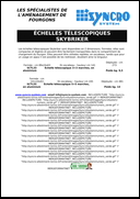 Échelles télescopiques Skybriker Échelles télescopiques Skybriker