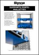 Supports porte-mallettes Supports porte-mallettes